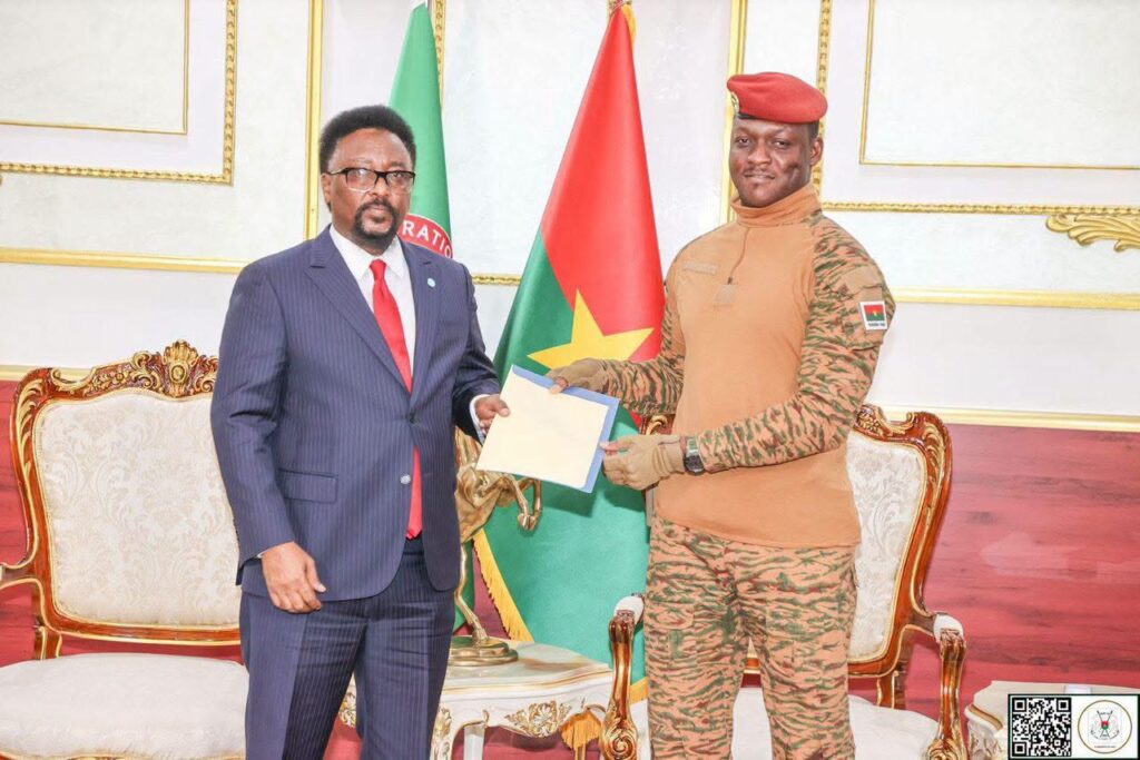Somali Envoy Presents Credentials to Burkina Faso’s President Somali Envoy Presents Credentials to Burkina Faso’s President
