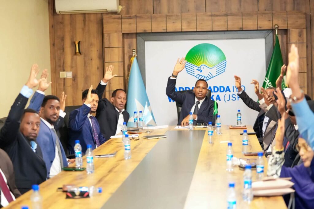 Justice and Solidarity Party Endorses Libaan Ahmed Hassan for Galmudug Presidency