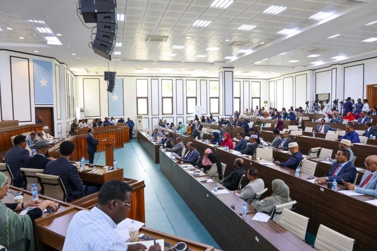 Somalia’s 11th Federal Parliament Concludes Term Amid Constitutional Dispute and Election… Somalia’s 11th Federal Parliament Concludes Term Amid Constitutional Dispute and Election...
