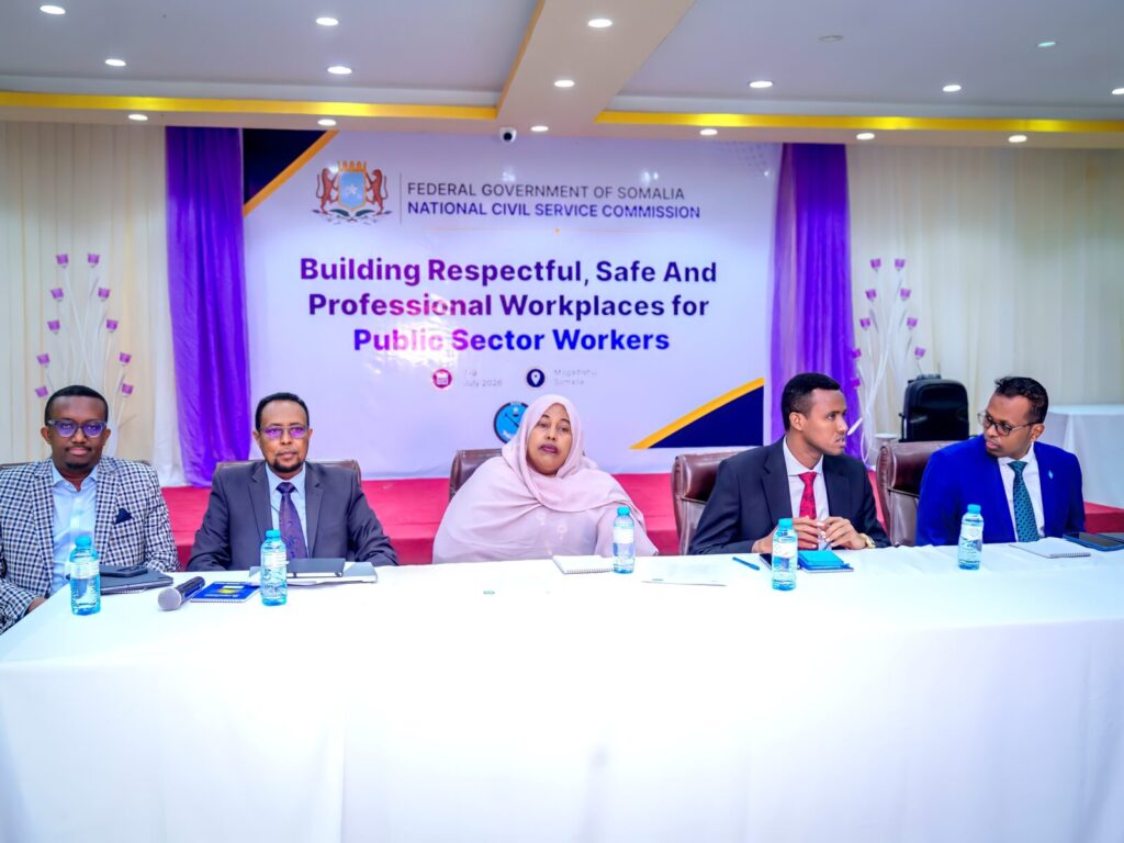 Somalia Launches Nationwide Initiative to Promote Safer, More Professional Public Workplaces Somalia Launches Nationwide Initiative to Promote Safer, More Professional Public Workplaces